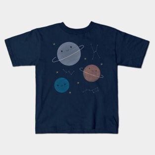 Kawaii Outer Space Kids T-Shirt